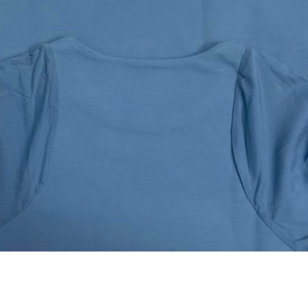 NWT! Kate Spade Saturday Sheer-Sleeve Top (L, Blue) - Picture 7 of 11
